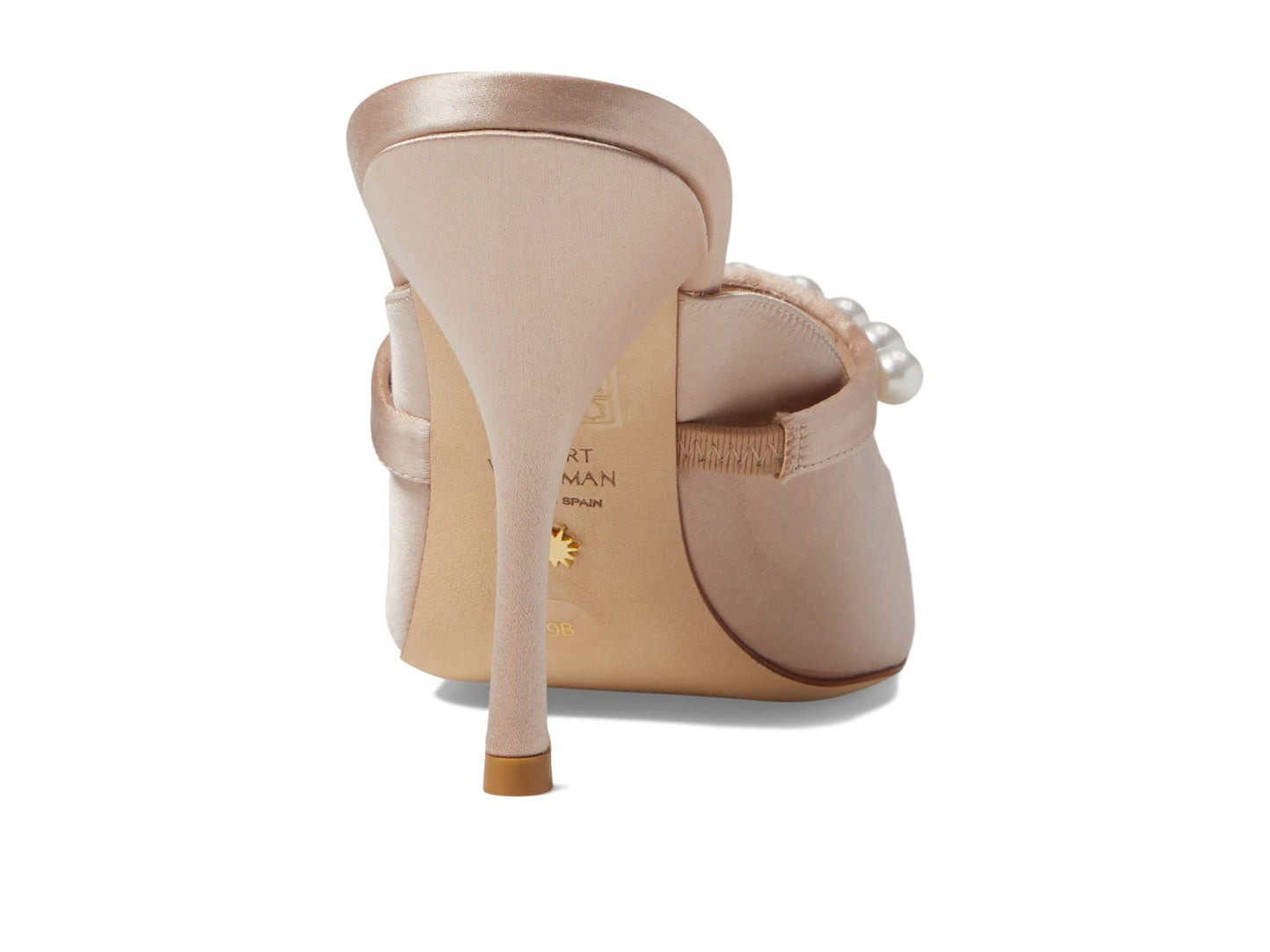 Stuart Weitzman Goldie 100 Mule Adobe 10 B