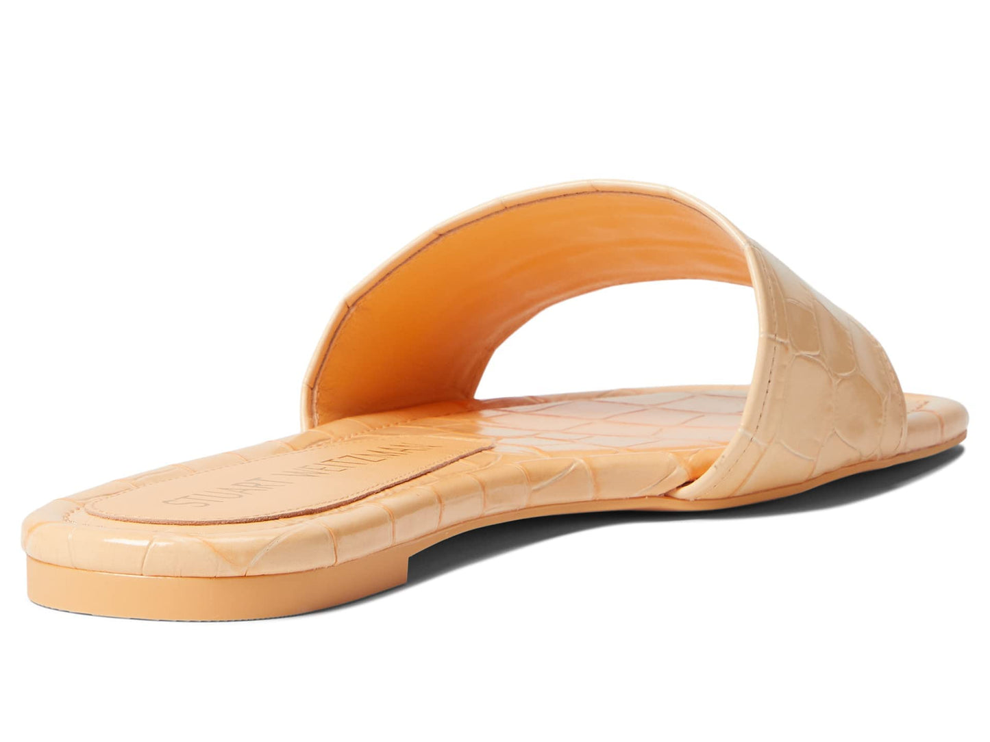 Stuart Weitzman Summer Slide Sandal Mango 8.5 B