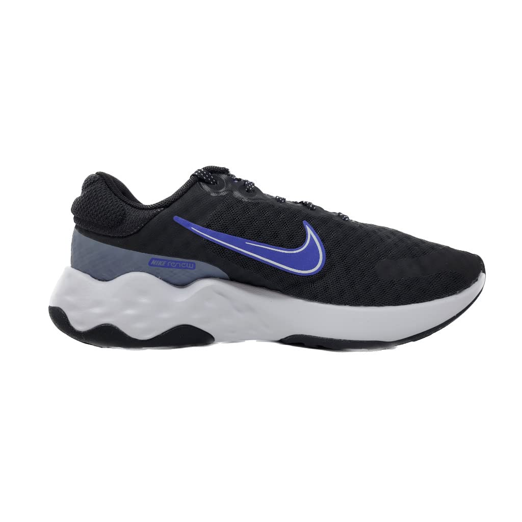 Nike Women's Renew Ride 3 Running Shoes (Black/White - Lapis, us_Footwear_Size_System, Adult, Women, Numeric, Medium, Numeric_6_Point_5)