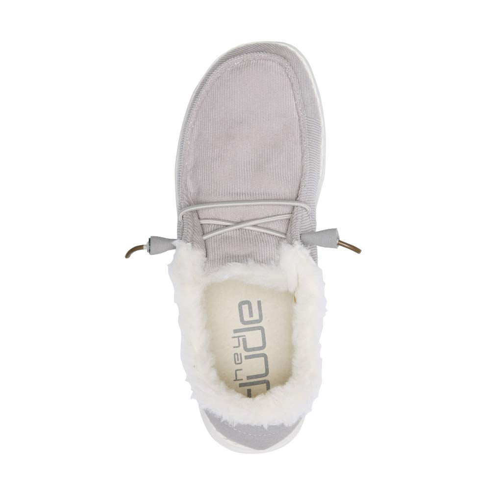 Hey Dude Women's Wendy Chambray | Women's Shoes | Women's Lace Up Loafers | Comfortable & Light-Weight, Grey, 12, Grey, 10 UK