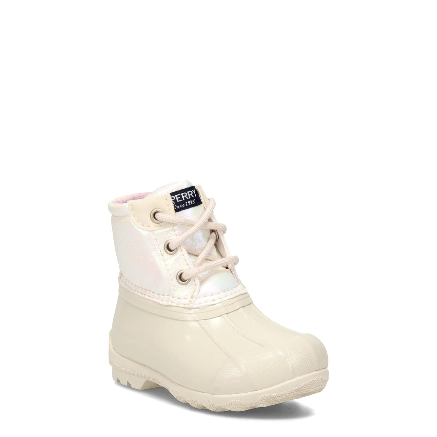Sperry Unisex Kid's PORT BOOT Snow Boot, IVORY, 6 Medium