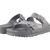 birkenstock Arizona Eva Mules/Clogs Men Black Mules Shoes, Silver, 6 UK Men/ 7 UK Women