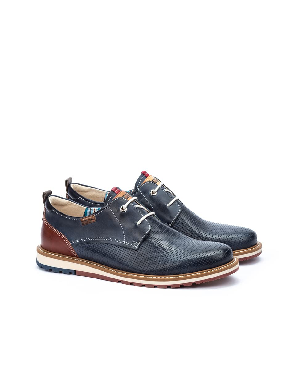 PIKOLINOS Lace-up Shoes/Lace-ups Leather Berna for Man Blue