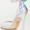 Stuart Weitzman Womens Nudistcurve 100 Sandal Silver 11 M