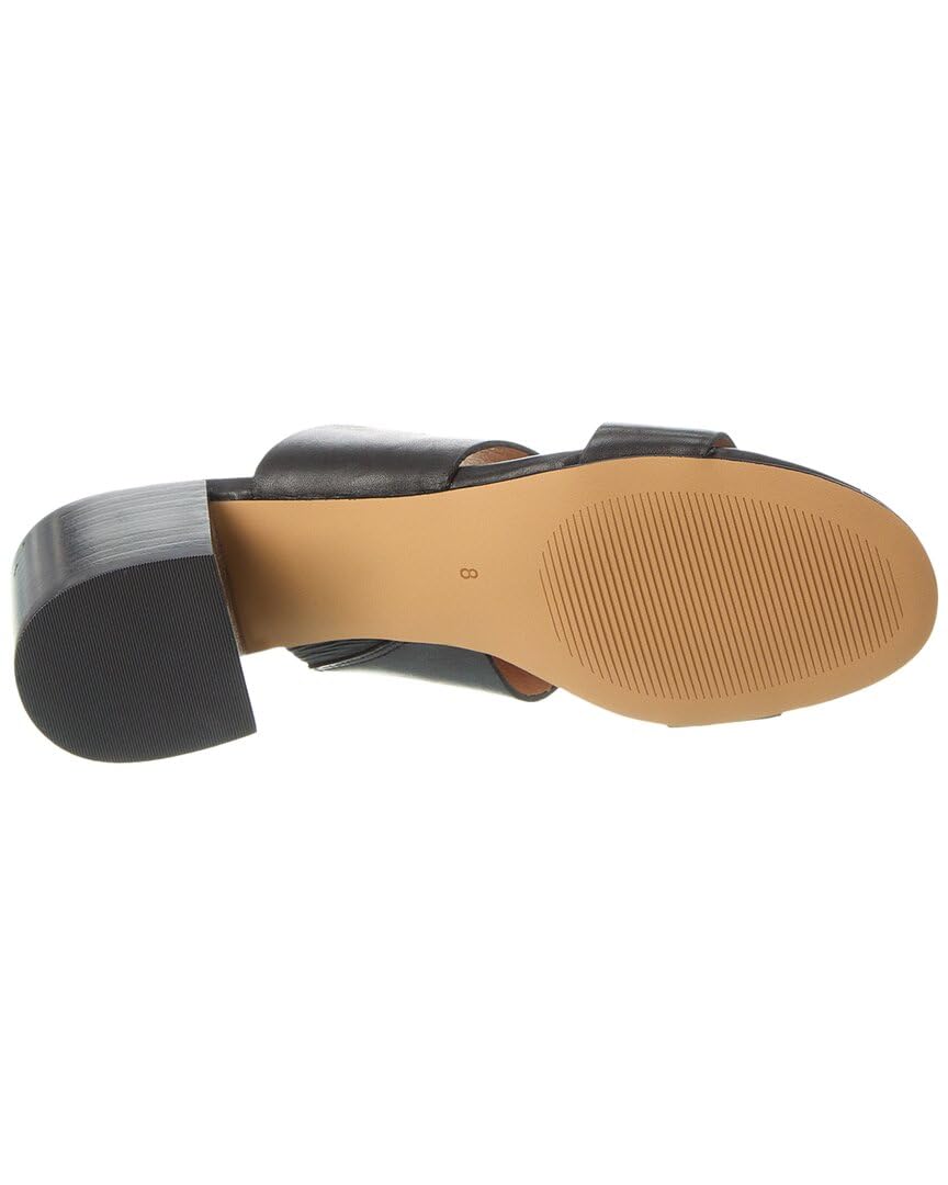 Madewell The Kiera Mule Sandal True Black 7 M
