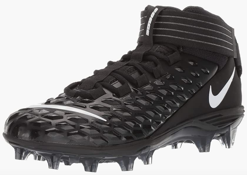 Nike Force Savage Pro 2 Mens Football Cleats BlackBlackBlack Size 9