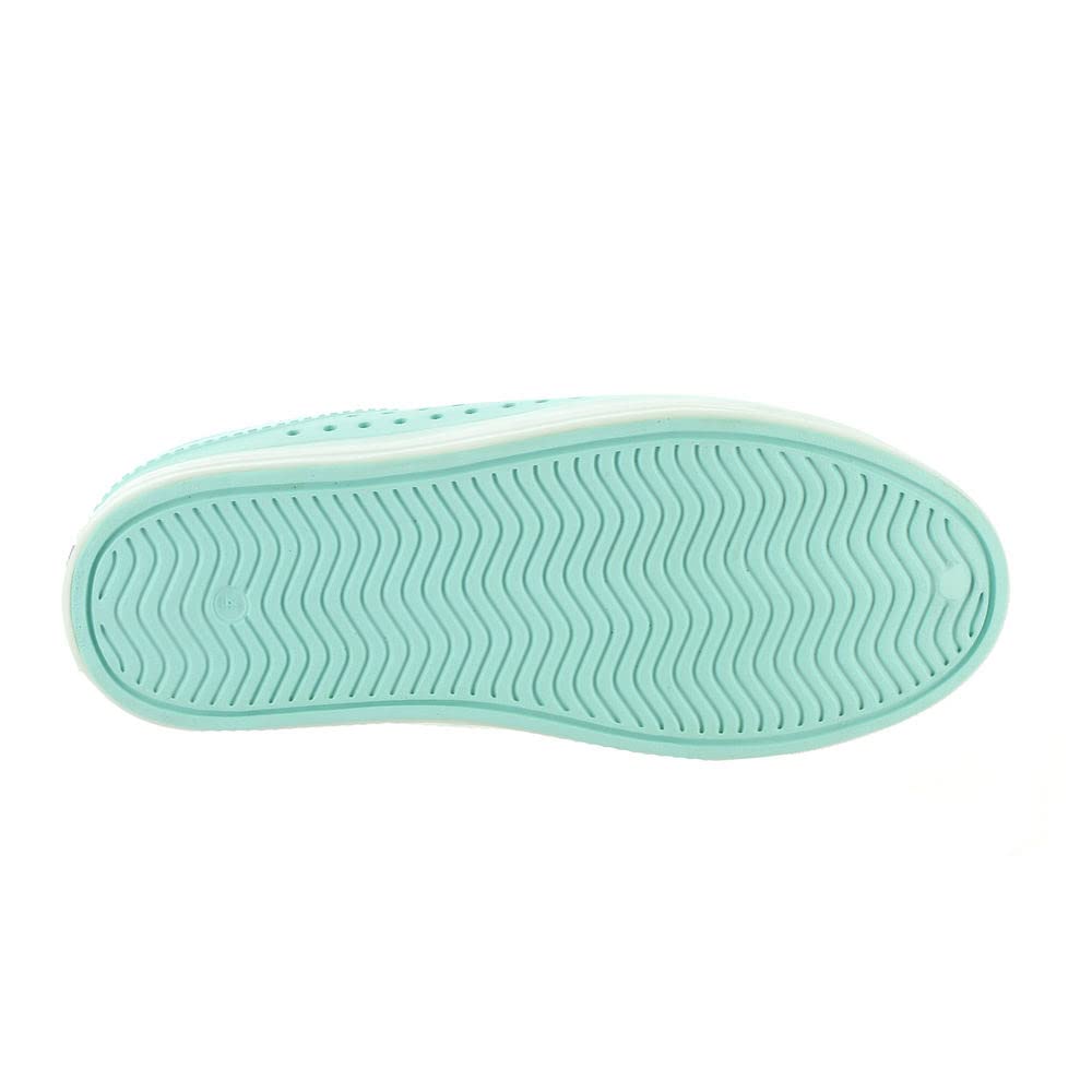 Skechers Girl's Foamies Guzman Flash - Fancy Free Water Shoe, Turquoise/Lavender, 2 Little Kid