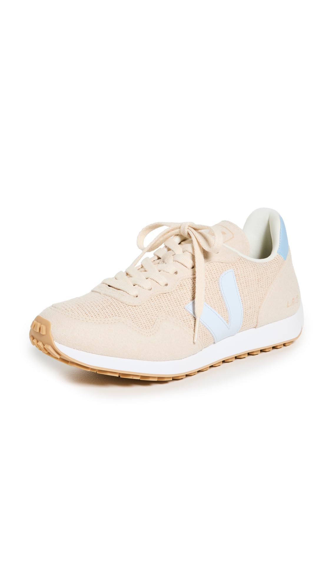 Veja Women's SDU Sneakers, Juta Ice, Tan, Blue, 5 Medium US