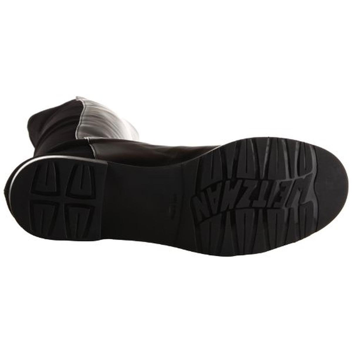 Stuart Weitzman The 5050 Boot Black Nappa/Stretch Gabardine 7 M