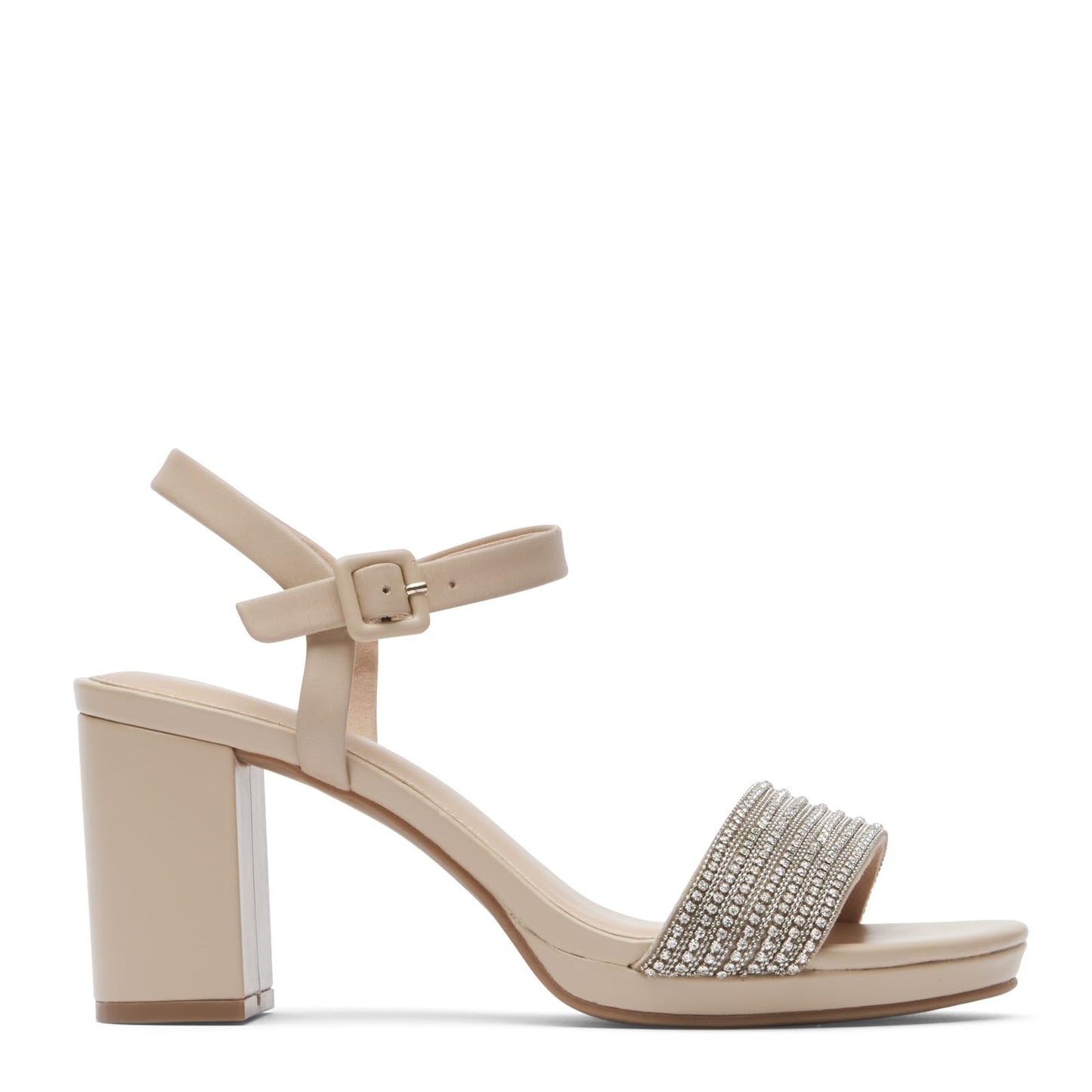 Rockport Women's Tabitha Two-Strap, Bling, 5