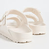Birkenstock Women's Arizona EVA Sandals, Eggshell, Off White, 7 Medium US