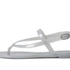 Stuart Weitzman Summer Jelly Sandal Silver 10 B