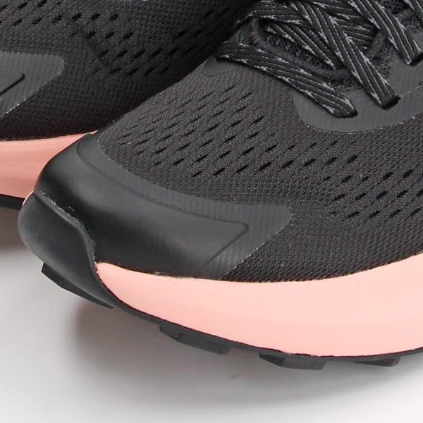 THE NORTH FACE(ザノースフェイス) Women's Running Shoe, TNF Black/Rose Gold, 25.5 cm