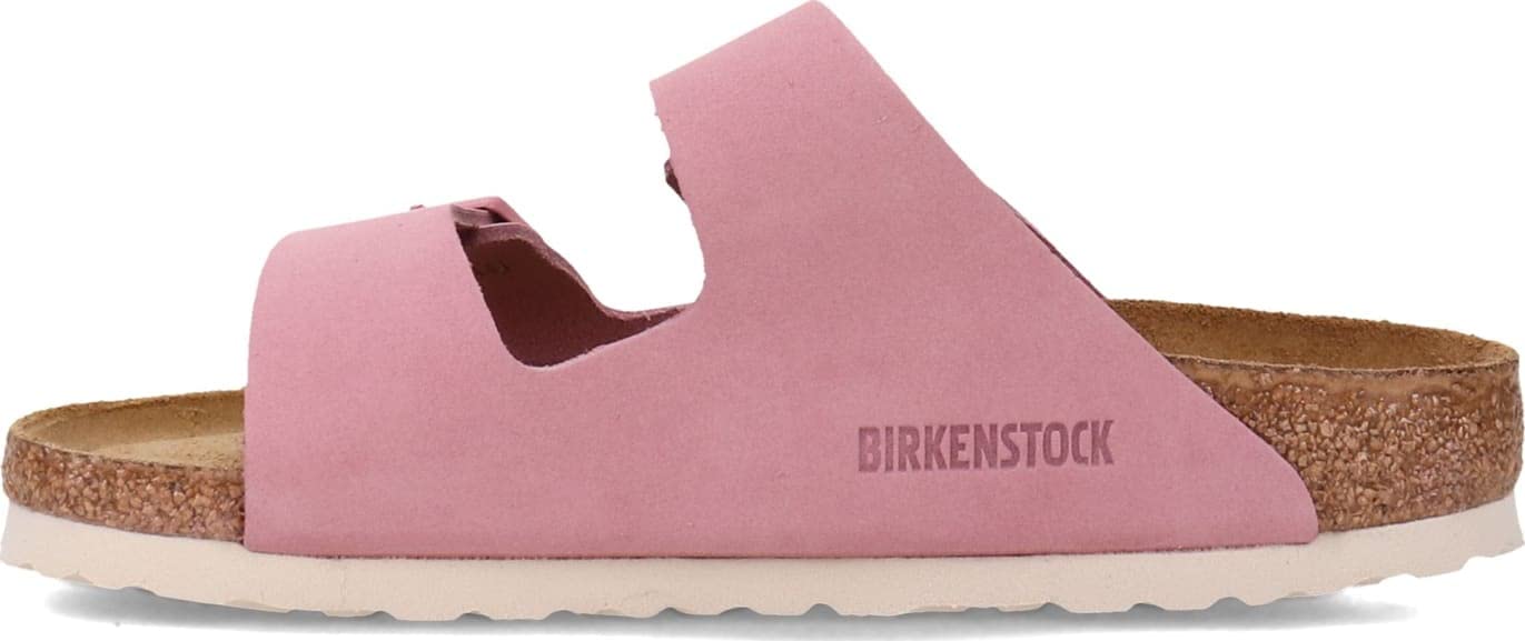 Birkenstock Women's, Arizona Soft Footbed Sandal - Narrow Width Orchid