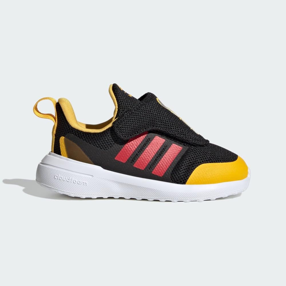 adidas Fortarun Mickey AC (Toddler) Core Black/Better Scarlet/Bold Gold 4 Toddler M
