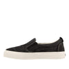 Taos Rubber Soul Slip-On Women's Sneaker - Fresh and Clean Canvas Design with Effortless Style, Removable Footbed and Arch Support - Elevated Comfort for All-Day Fashion Black Denim 8.5 M US