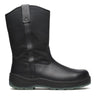 Thorogood Thoro-Flex 10” Black Safety Toe Work Boots for Men and Women - Made from Full-Grain Leather with Composite Toe and Slip-, Oil-, and Puncture-Resistant Outsole, Black - 10.5 W
