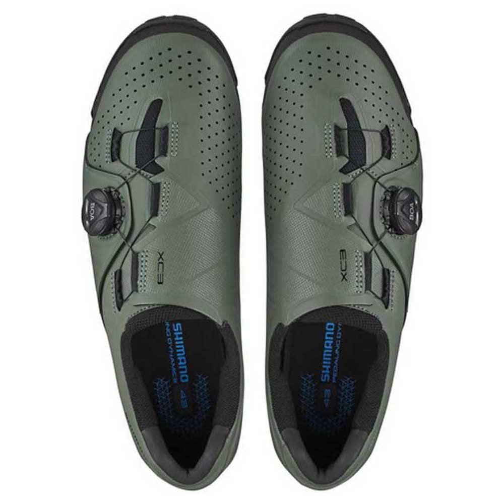 SHIMANO Unisex's Sh-xc300 Shoes Cycling, Green, US:8.5