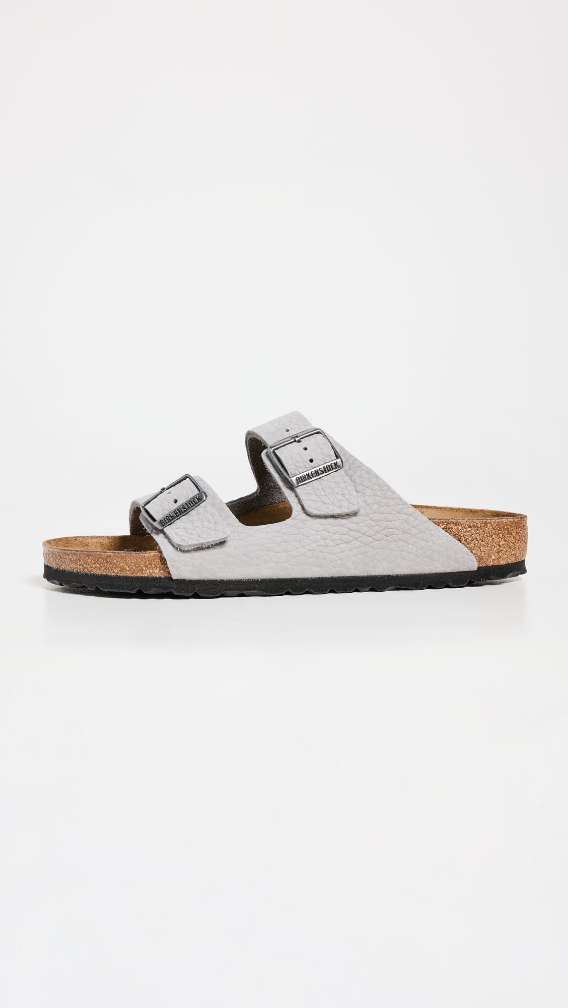 Birkenstock Men's Arizona Sandals, Desert Buck Whale Gray, Grey, 11 Medium US