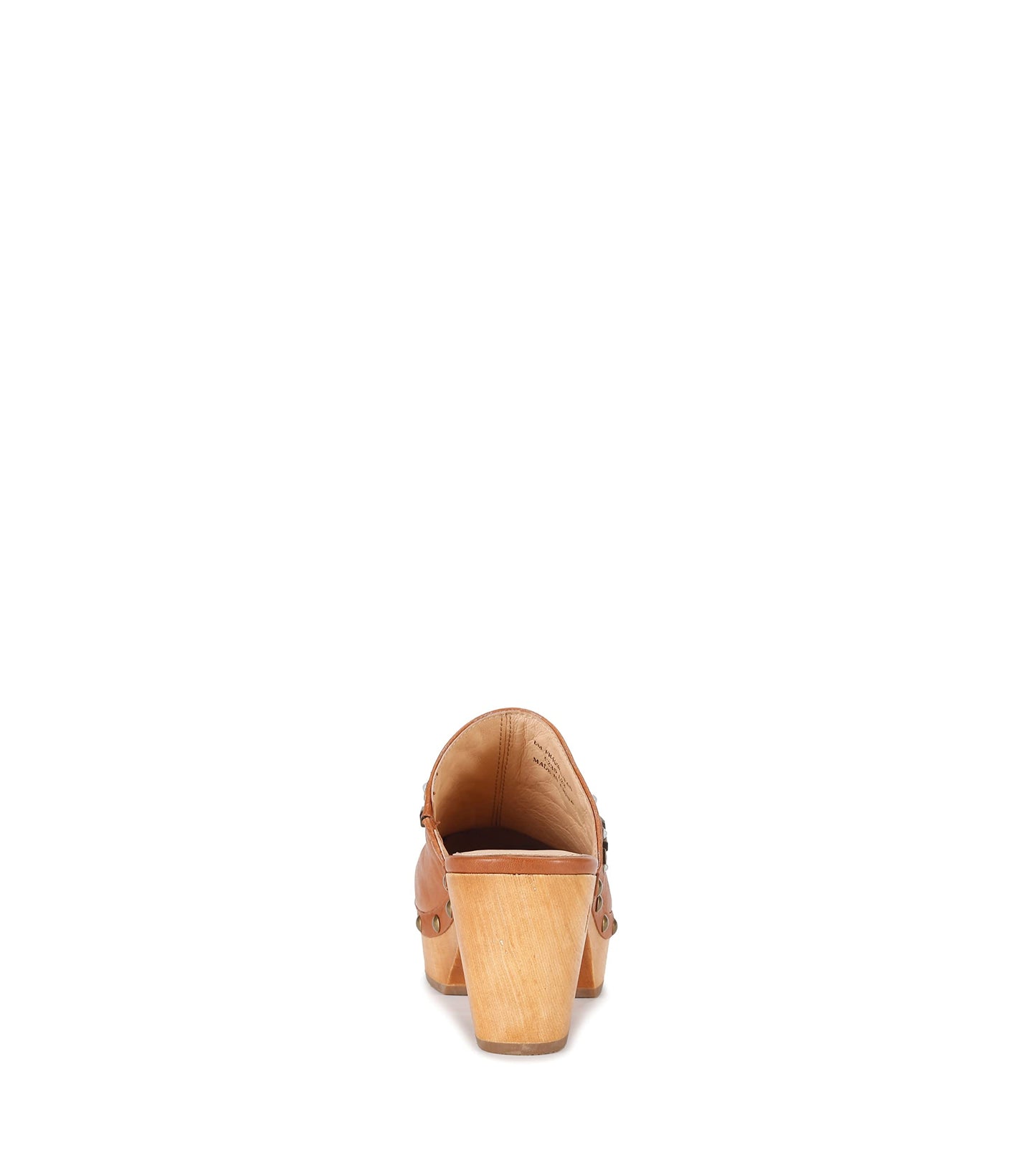 Frye Jessica Studded Clog Tan 8.5 B (M)