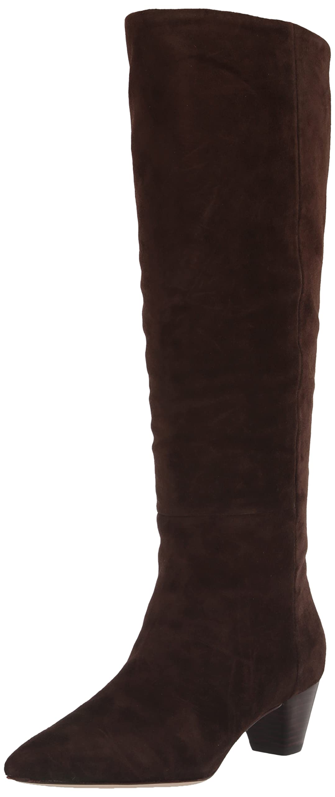 Vince Womens Farida Pointed Toe Boots Black Almond 9.5 M