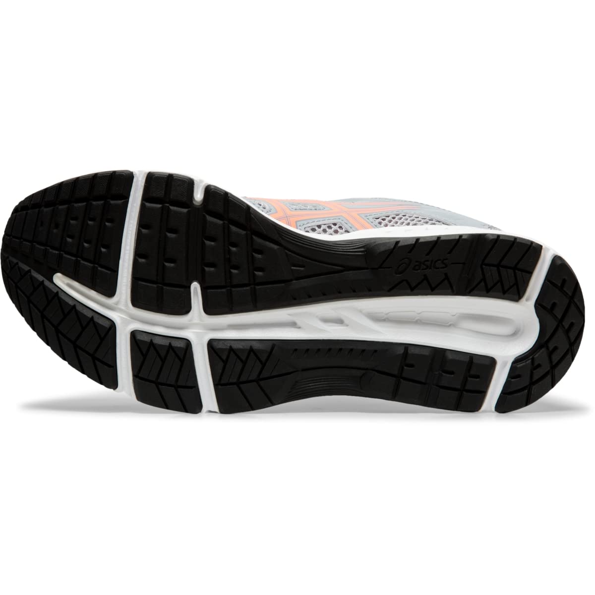 ASICS Kid's Contend 5 GS Running Shoes, 5, Piedmont Grey/Sun Coral