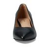 Cole Haan Women's Brenley Pump 45 mm, Black Waterproof Leather, 8.5