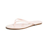 TKEES Women's Glosses Flip Flop, Whipped Cream, 6 B US