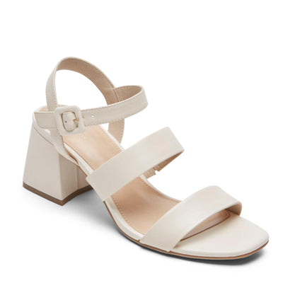 Rockport Farrah 3 Band Vanilla 7 M (B)
