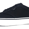 Vans Men's Ward Sneaker, Black ((Canvas) Black/Gum 7hi), 13