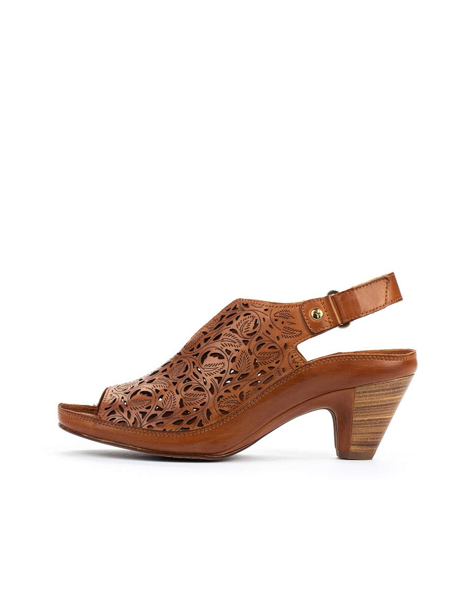 Pikolinos Women's Open Toe Sandals, Brandy, 9