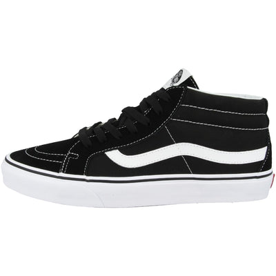 Vans Boy's Sk8-mid ReissueHi-Top Trainers, Black Black True White 6bt, 43