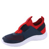Skechers Kids Boys Skech Fast Sneaker, Navy/Red, 3.5 Big Kid