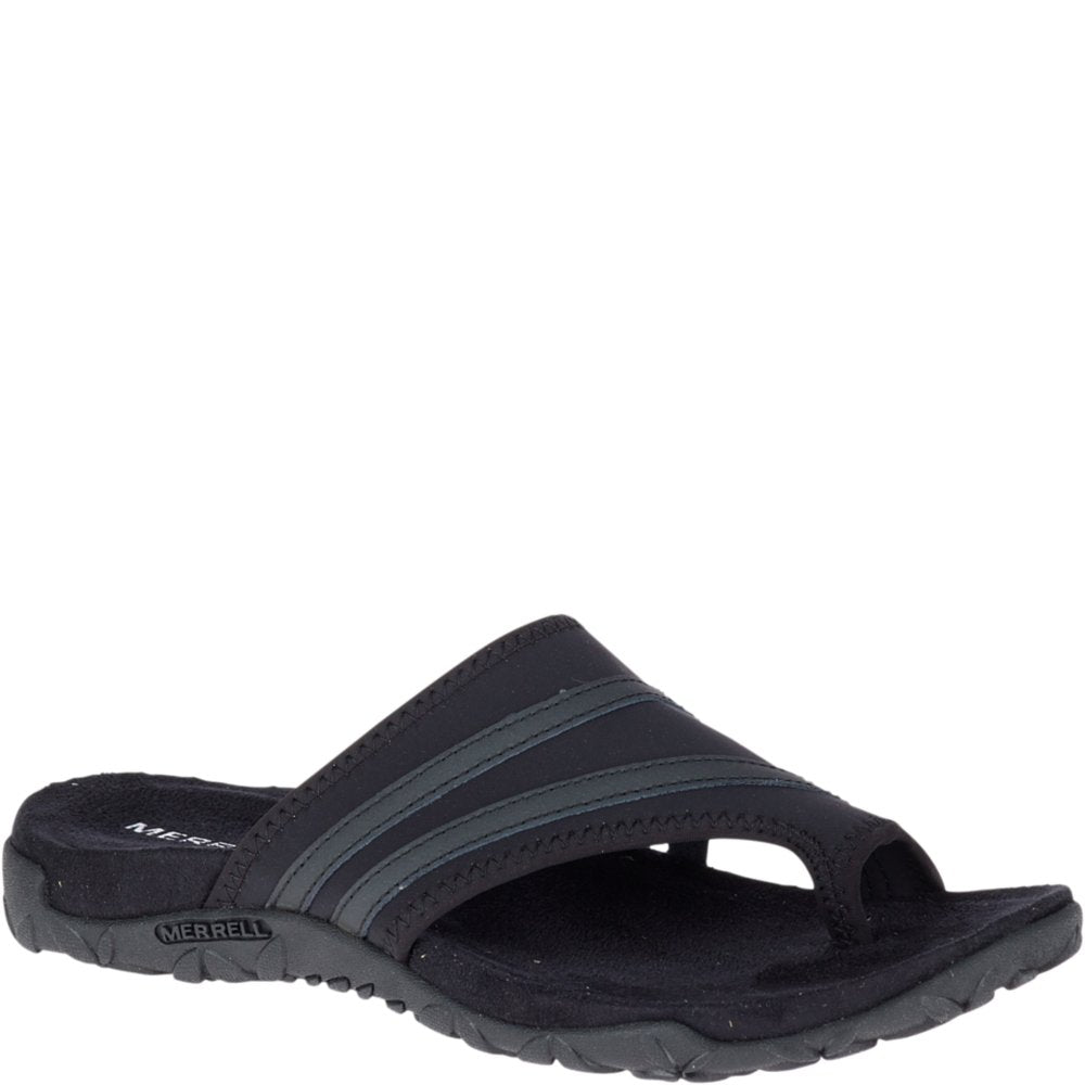 Merrell Women's Terran Ari Wrap Sport Sandal, Black, 8 Medium US