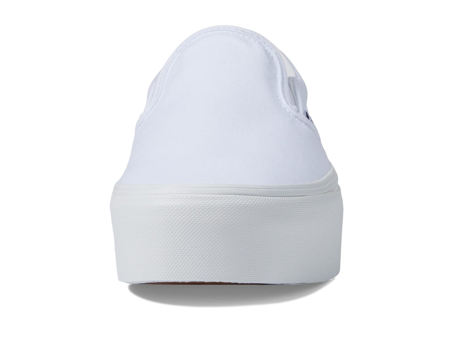 Vans Men's Slip-On Stackform, Canvas True White, Size 5