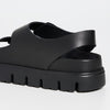 Birkenstock Women's Milano Chunky Sandals, Black, 7-7.5 Medium US