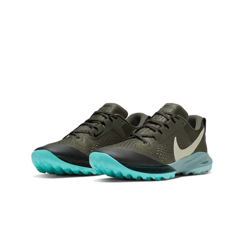 Nike Air Zoom Terra Kiger 5 Men's Running Shoe Cargo Khaki/Team Gold-Black-Jade Stone 11.0