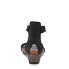 NAOT Footwear Women's Mermaid Wedge Black Raven Lthr 4-4.5 N US