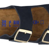 Birkenstock Unisex Arizona Navy Suede Sandals - 8-8.5 2A(N) US Women