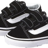 Vans Kids Unisex Old Skool V Shoes, Size 5.5, Color (BLK) Black