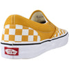 Vans Men's Classic Slip On, (Color Theory) Checkerboard/Golden Yellow, Size 6
