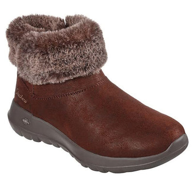 Skechers Women's Bootie Ankle Boot Choc 10 M US