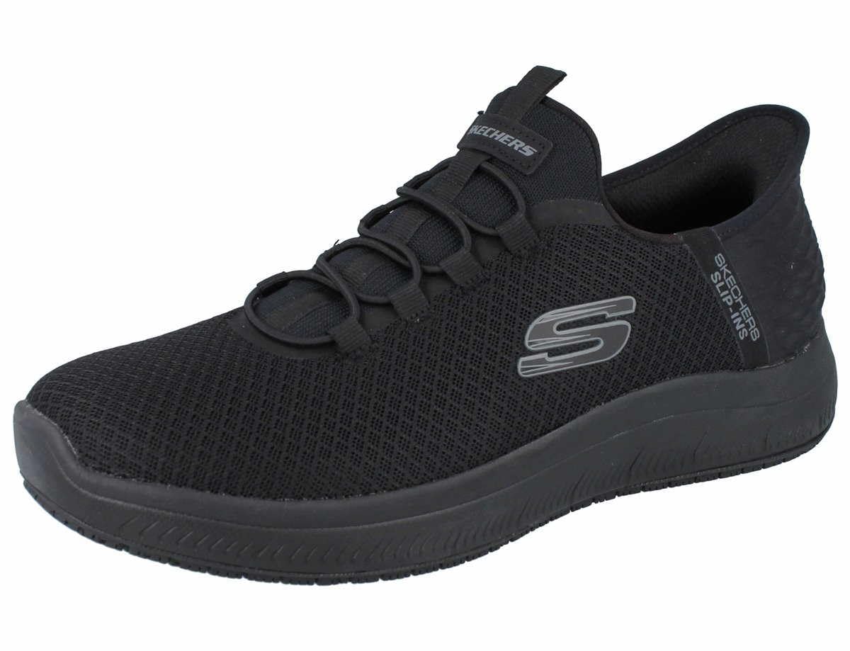 Skechers Work 200205EC Slip-Ins Colsin Sneakers Size 11.5 Adult Colour Black