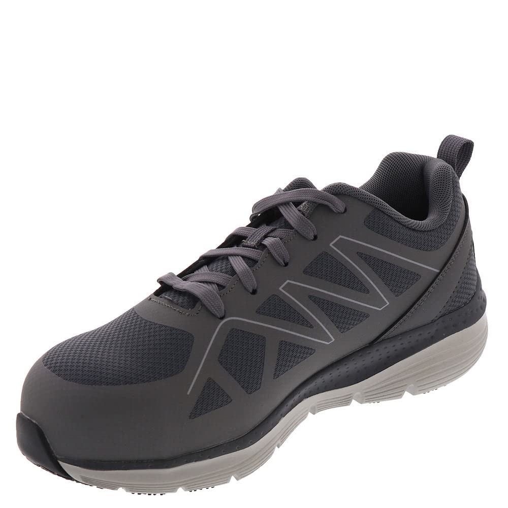 Skechers Work Arch Fit SRVigorit Mens Oxford 11 DM US Grey