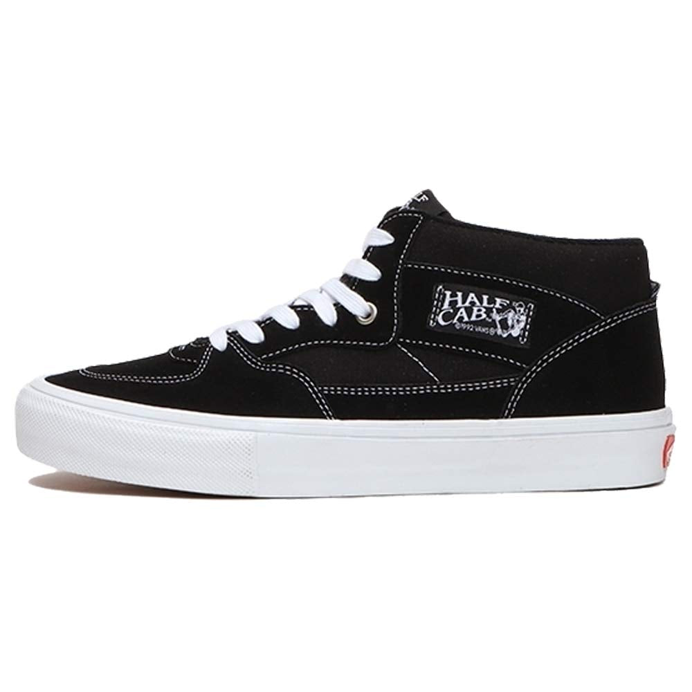 Vans - Mens Skate Half Cab Shoes, Color Black/Gum, Size: 5 D(M) US Mens