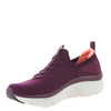 Skechers Women's D'lux Walker Star Stunner Sneakers, Plum, 9.5