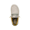 HEYDUDE Wally Toddler Jersey | Toddler Shoes | Toddler Lace Up Loafers | Comfortable & Light-Weight