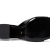 Stuart Weitzman Tia 85 Flareblock Slide Black 9 B