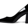 Stuart Weitzman Stuart 85 Block Pump Black 9 B
