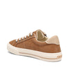 Taos Z Soul Women's Sneaker - Stylish Platform Sneaker with Removable Footbed, Arch Support, Premium Cushioning, Lace-Up Adjustability, and Easy Access Zipper Golden Tan/Tan Distressed 6 (M) US
